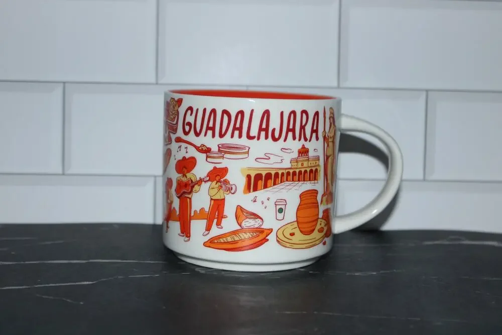 Starbucks Guadalajara Mexico Been There Series BTS 14oz Coffee Mug